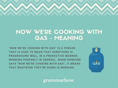 now we're cooking ith gas saying origin